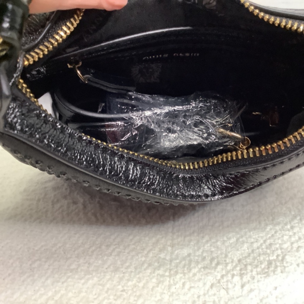EUC Anne Klein black studded crossbody evening fancy - Picture 13 of 13